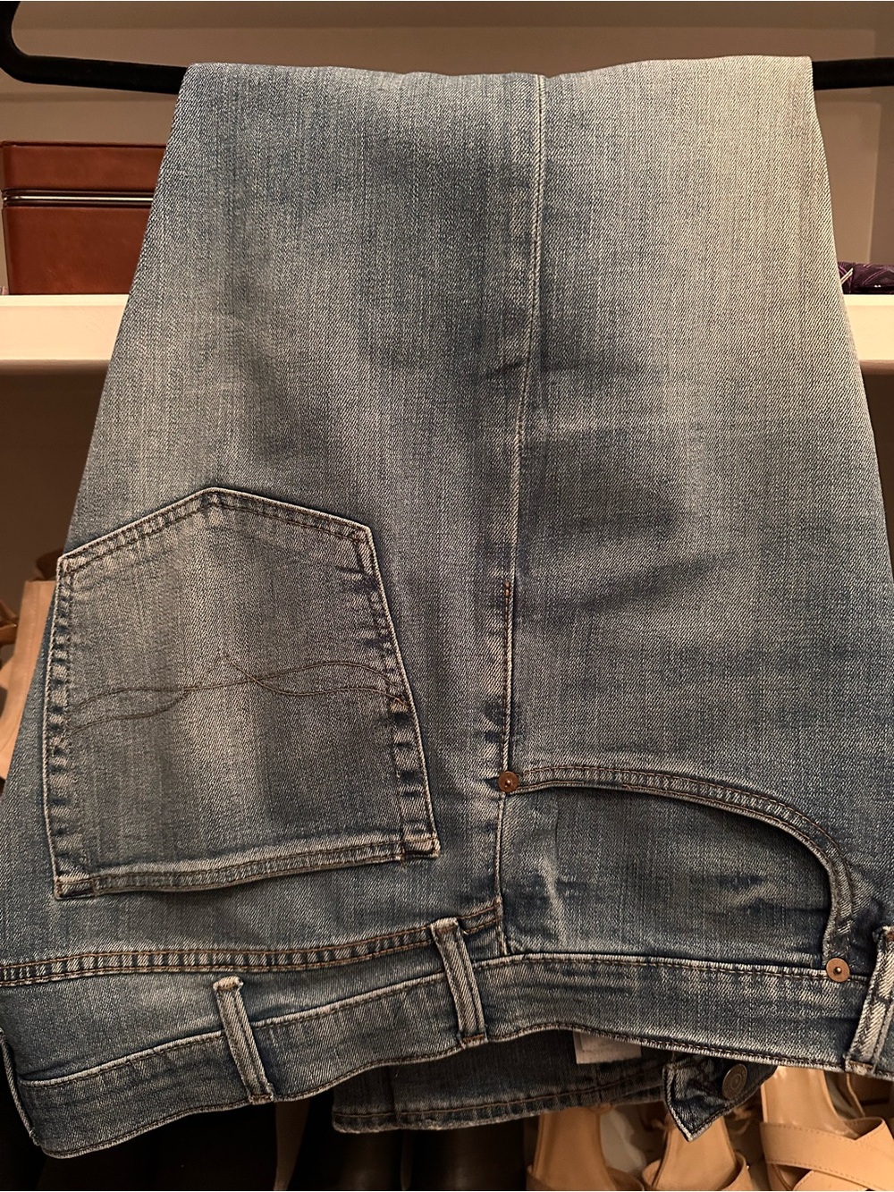 Ralph Lauren Men's Light Blue Straight Jeans